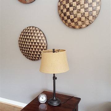 Farmhouse living interiors with African colours and more