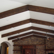 faux wood beam ceiling ideas