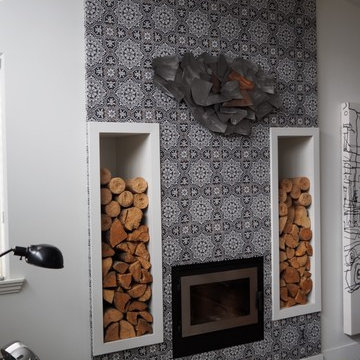Feature Wall Fire place