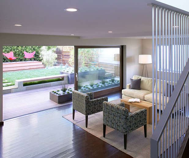 Modern Living Room by Feldman Architecture, Inc.