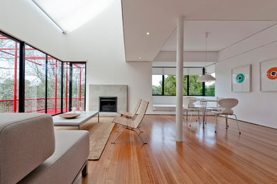 This is an example of a modern living room in Auckland.