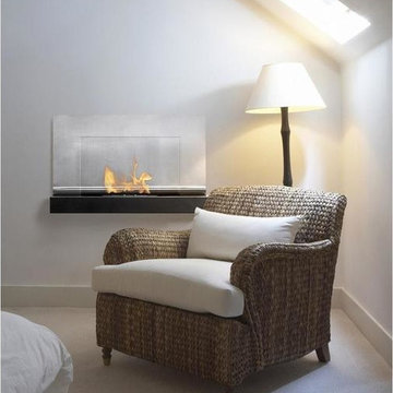 Ferrum Wall Mounted Ventless Ethanol Fireplace