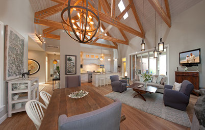 Houzz Tour: Comfy Cottage Style With an Industrial Touch