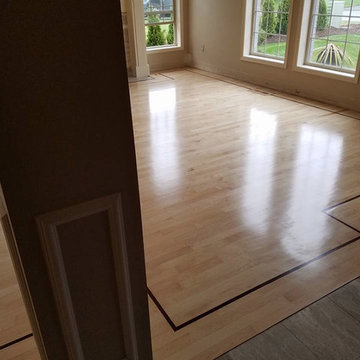 Finished Hardwood Floors