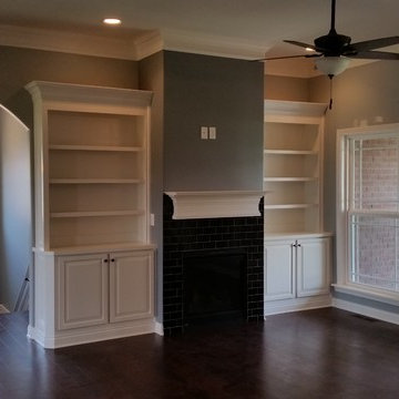 Fireplace and built-ins