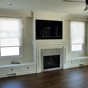 Fireplace and Window Seats