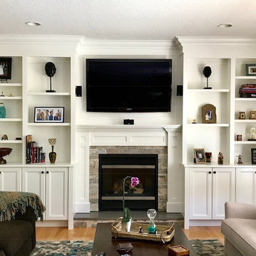 Fireplace built-in