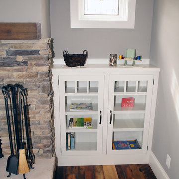Fireplace cabinets
