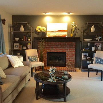 Fireplace Focal Wall Makeover