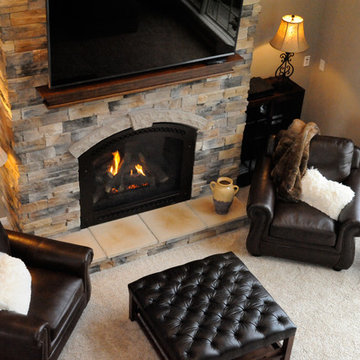 Fireplace Makeover in Strongsville Ohio
