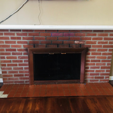Fireplace Makeover Project 2020