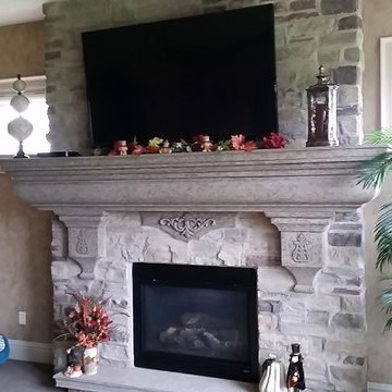 Fireplace mantles & surrounds