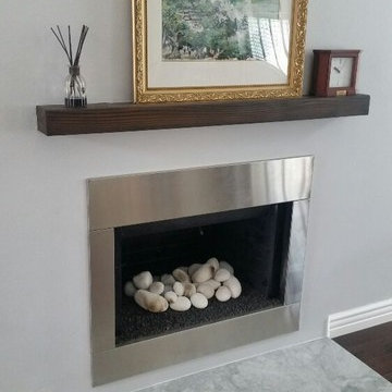 Fireplace remodeling
