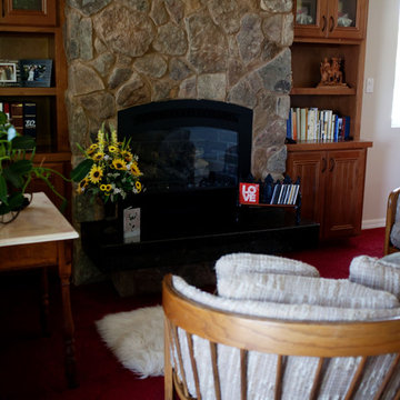 Fireplace Sitting Area