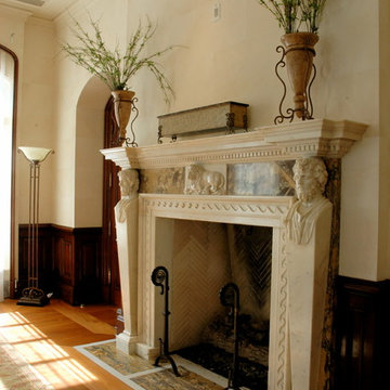 Fireplace surround Installation