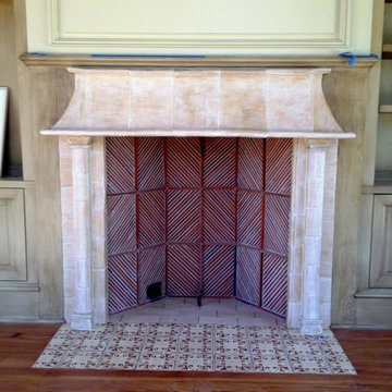Fireplace Tile Work