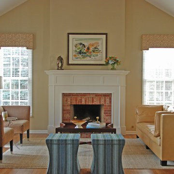 Fireplace Transformation for Lake Forest Living Room