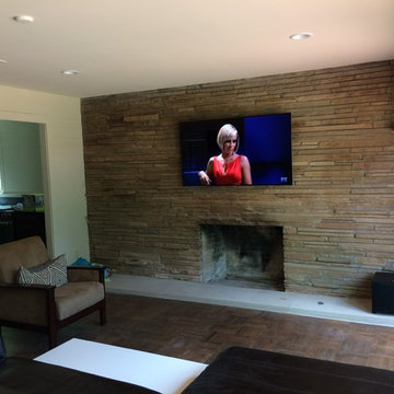 Fireplace TV Installation