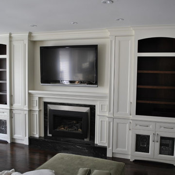 Fireplace/ TV wall unit