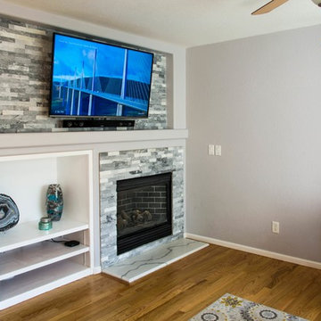 Fireplace Wall Remodel
