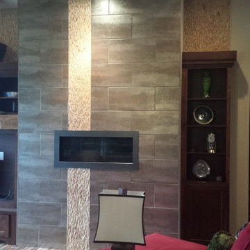 Fireplace Wall with WOW Factor!
