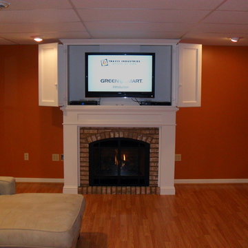 Fireplaces with TV