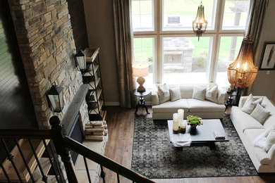 Living room - living room idea in Columbus