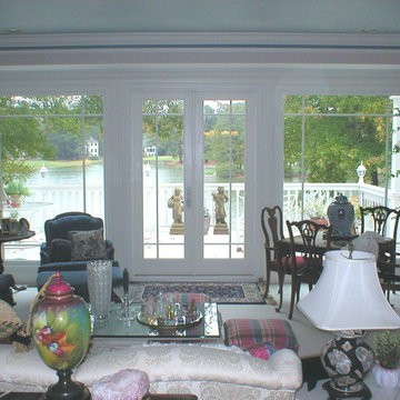 Fixed windows and patio doors.