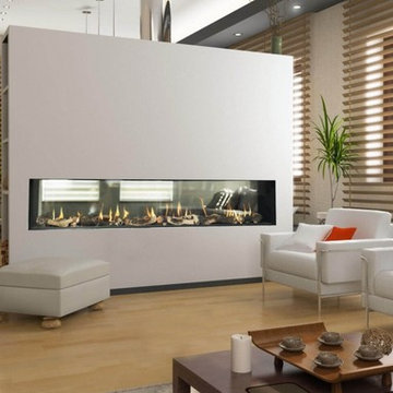 Flare See Through – Modern Linear Fireplaces