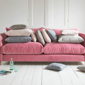 Flopster sofa in Dusty Rose clever velvet