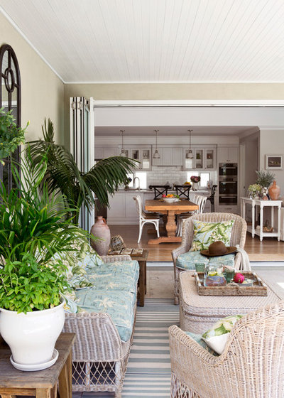 Beach Style Living Room by Indah Island