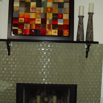 Focal Point Fireplace Wall