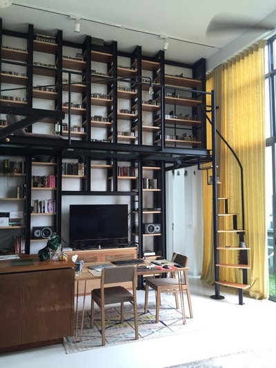 Contemporary Living Room by PIÛ Design