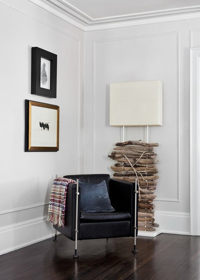 Eclectic Living Room by Sara Bederman Design