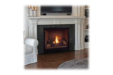Formal Family Room Fireplace