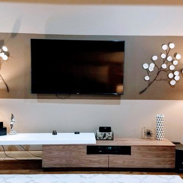 Formal Living Room Accent Wall