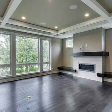 Formal Living Room – O'Donnell Woods – 2014 Contemporary Suburban Home