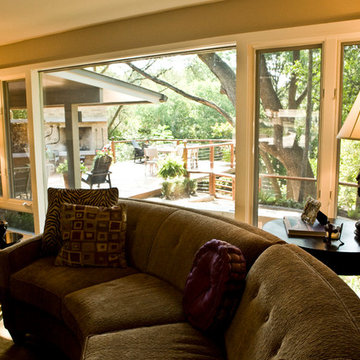 Formal Living Room to Backyard - After