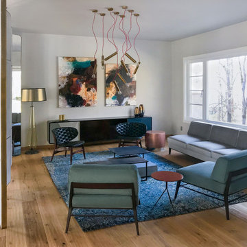 Formal modern living room
