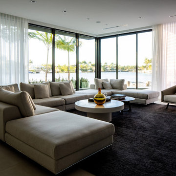 Fort Lauderdale Contemporary Waterfront Solar Plaza Residence