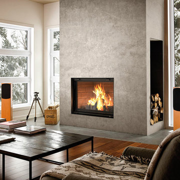 FP7LM ANTOINETTE - WOOD FIREPLACE
