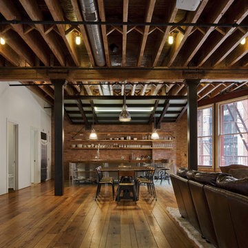 Franklin Street Loft - Living Room