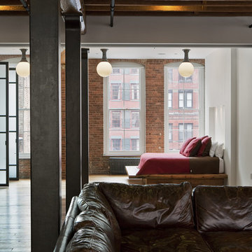 Franklin Street Loft - Living Room