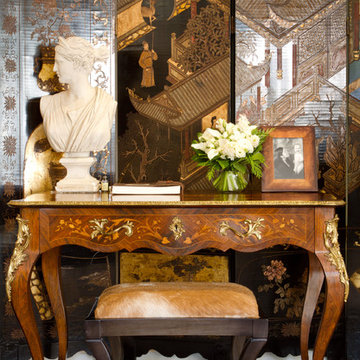 French Colonial Living Room