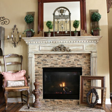 French Country Fireplace