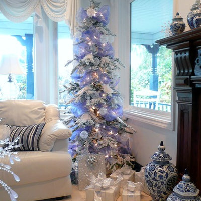 Inspiration for a timeless living room remodel in Vancouver