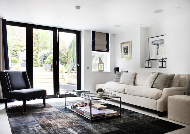 Contemporary Living Room by Alex Maguire Photography