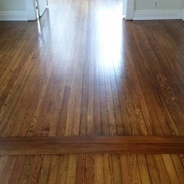 Yellow Pine Floor Restoration Webster Groves, MO