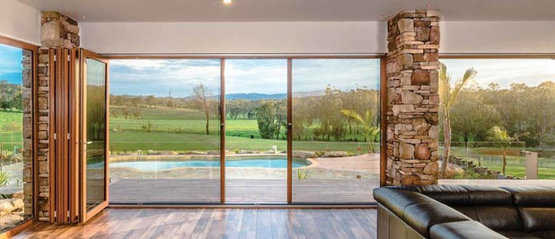 Living Room by Freedom Retractable Screens of Australia