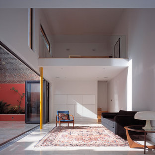 Scandinavian living room in London.